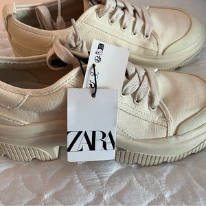 Zara shoes beige